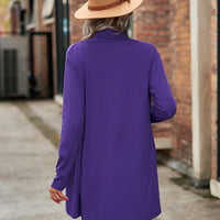 Open Front Long Sleeve Cardigan