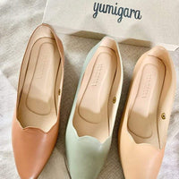 Cirila Scalloped Pointed Flats