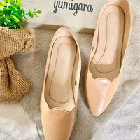 Cirila Scalloped Pointed Flats