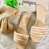 Rafaella Chunky Parallel Strap Flats