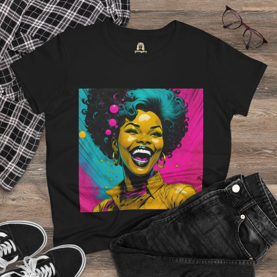 Pure Bliss Tina Women's Midweight Cotton Tee