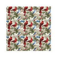 Holiday Feathers Table Napkins