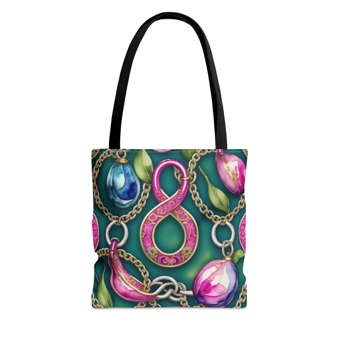 Oriental Remembrance Pink Cloisonne Luxury Everyday Tote Bag