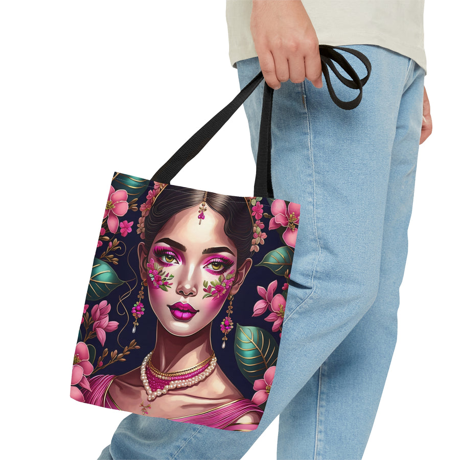 Exquisite Grace Tote Bag (AOP)
