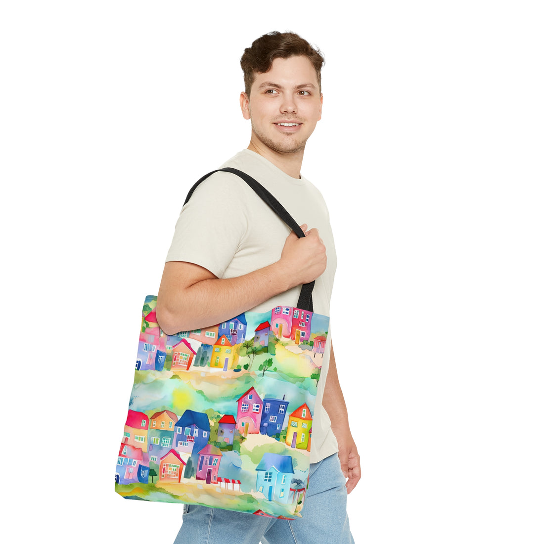 Small Town Charm Tote Bag