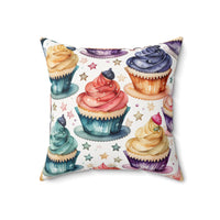 Starry Cupcake Dreams Pillows