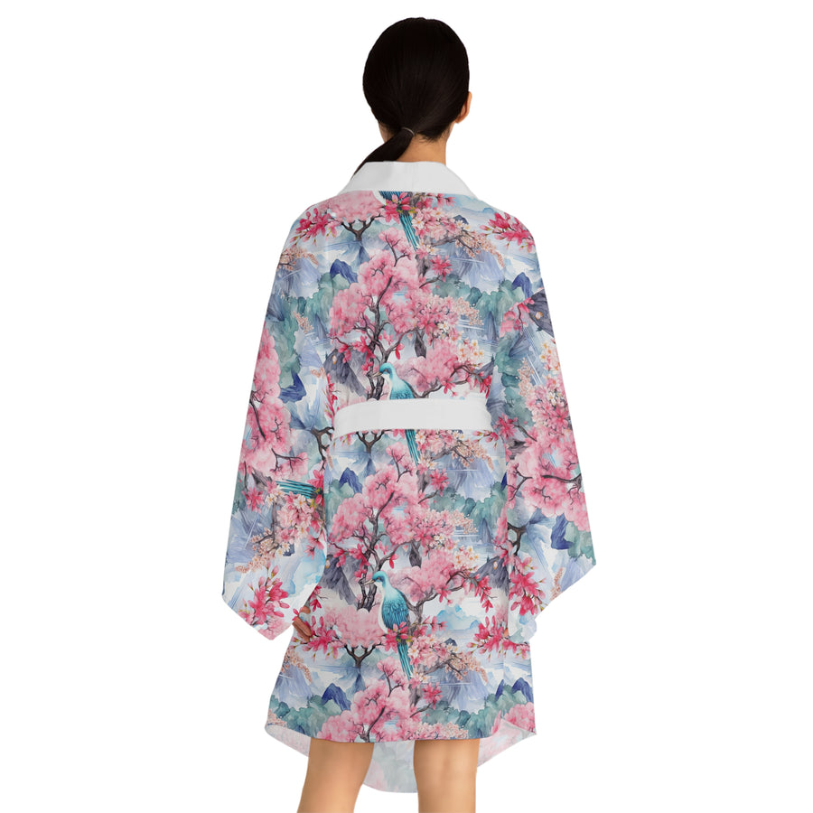 Colors of Zen Long Sleeve Kimono Robe