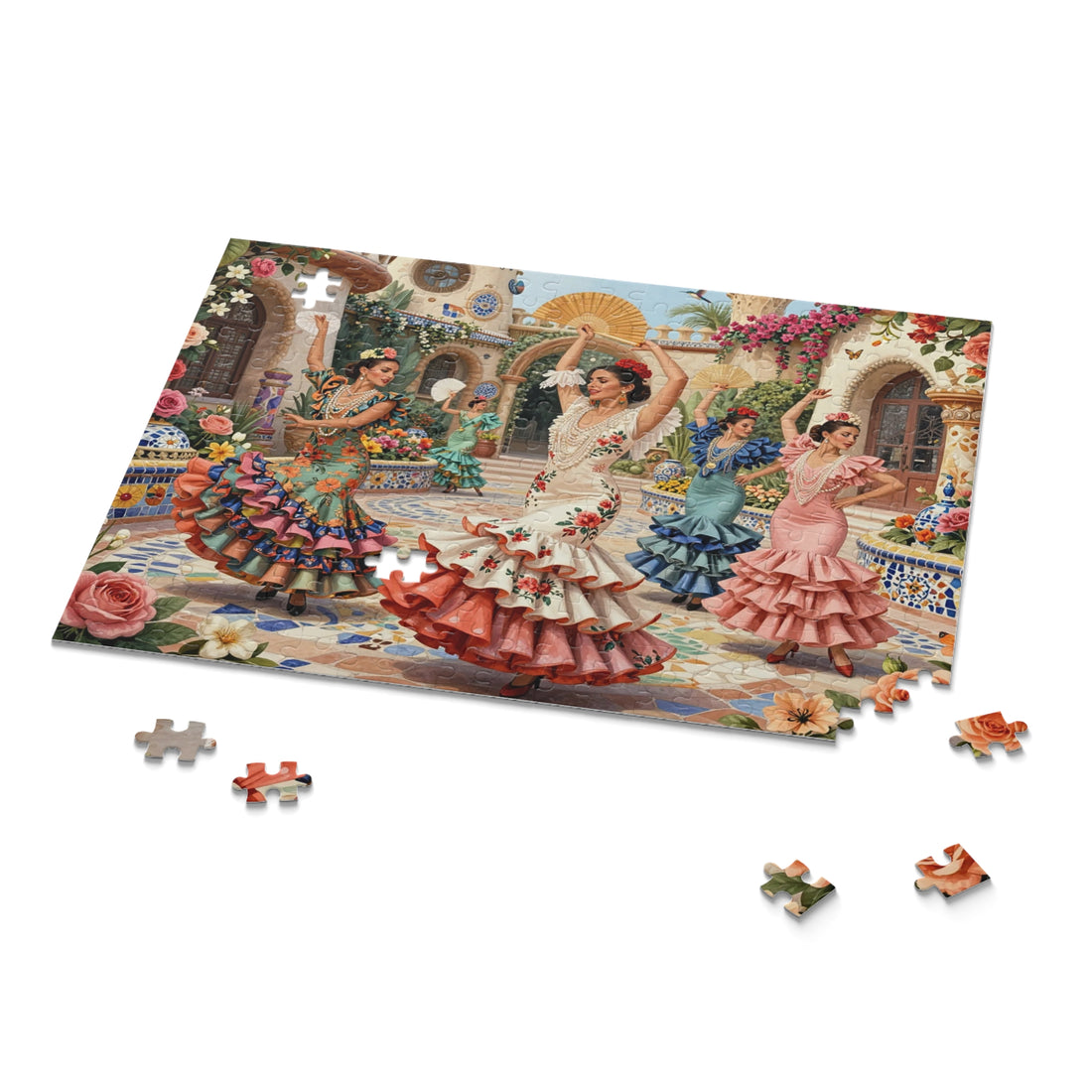 Spanish Flamenco Dancers Puzzle (120, 252, 500-Piece)