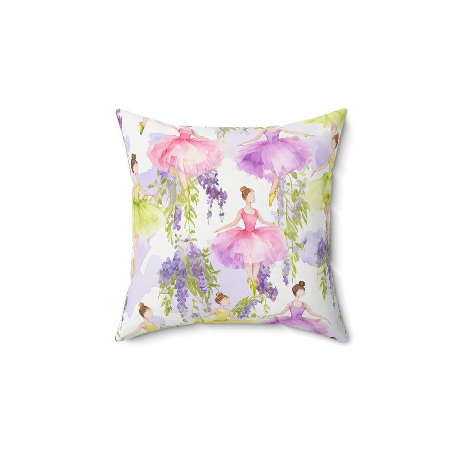 Ballerina in Pink and Purple Tutus with Wisteria Design from Yumigara