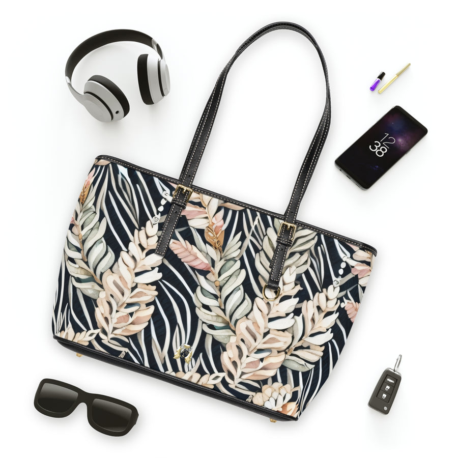 Zebra Pampas Elegance Shoulder Bag