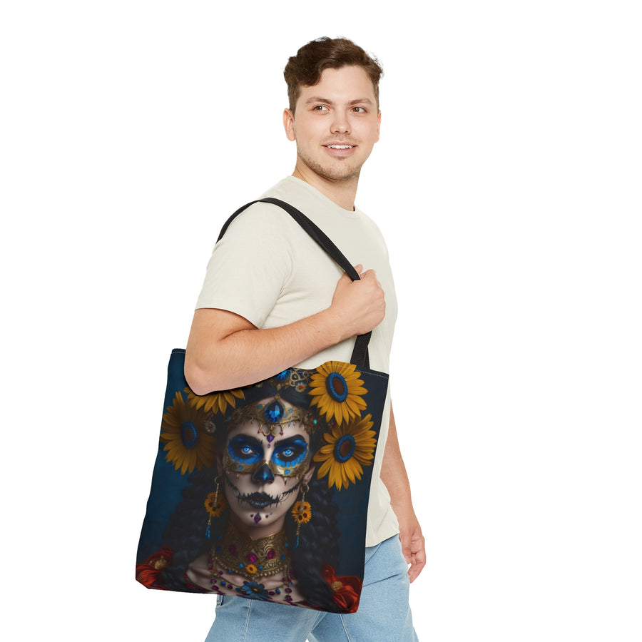 Soledad Dia De Las Muertes Halloween Adult Trick or Treat Tote Bag