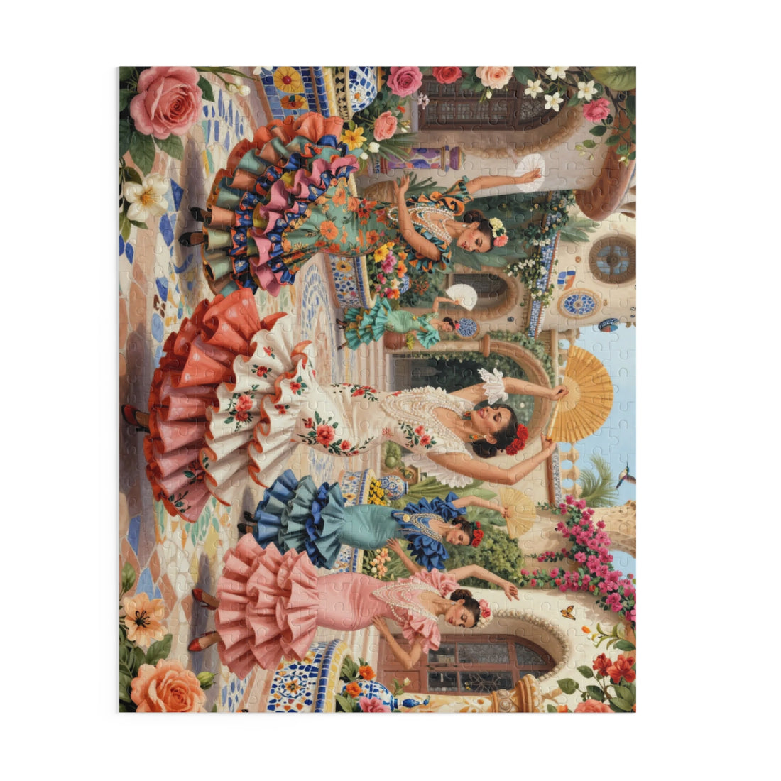 Spanish Flamenco Dancers Puzzle (120, 252, 500-Piece)
