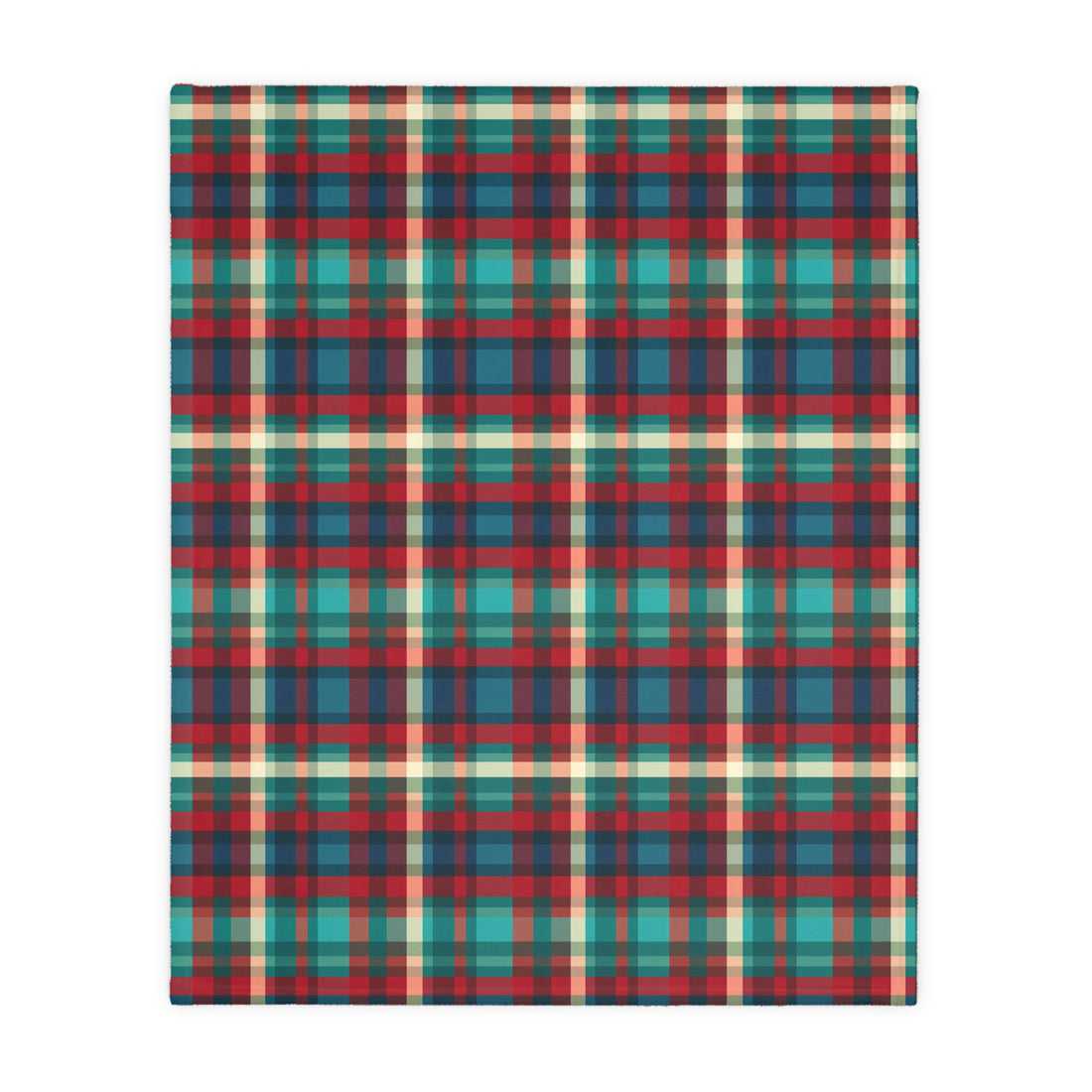 Home For The Holiday Reversible Velveteen Minky Blanket