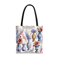 Silver Elegance Luxury Everyday Tote Bag