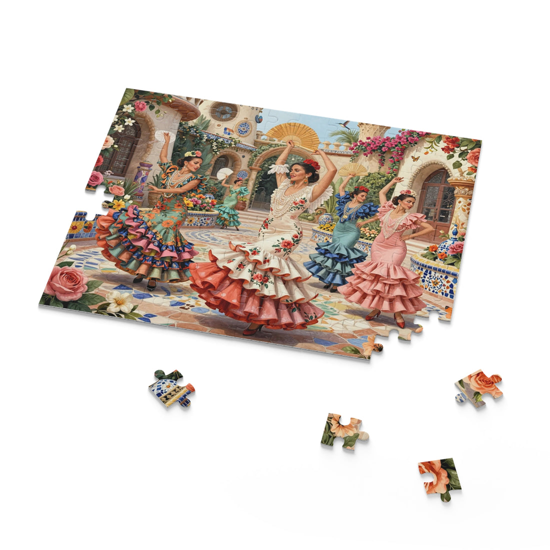 Spanish Flamenco Dancers Puzzle (120, 252, 500-Piece)