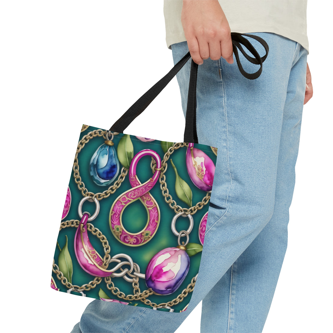 Oriental Remembrance Pink Cloisonne Luxury Everyday Tote Bag