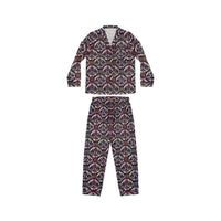 Enchanting Nightfall Chainlink Women's Luxury Satin Pajamas