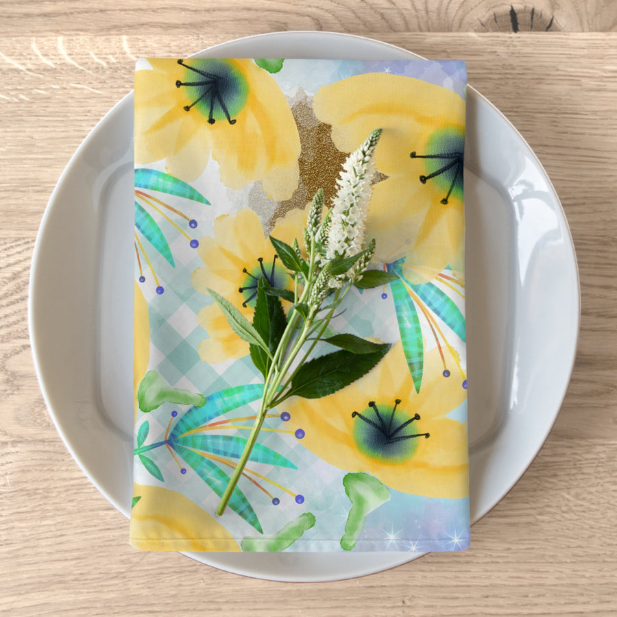 Sunny Days Fabric Table Napkins