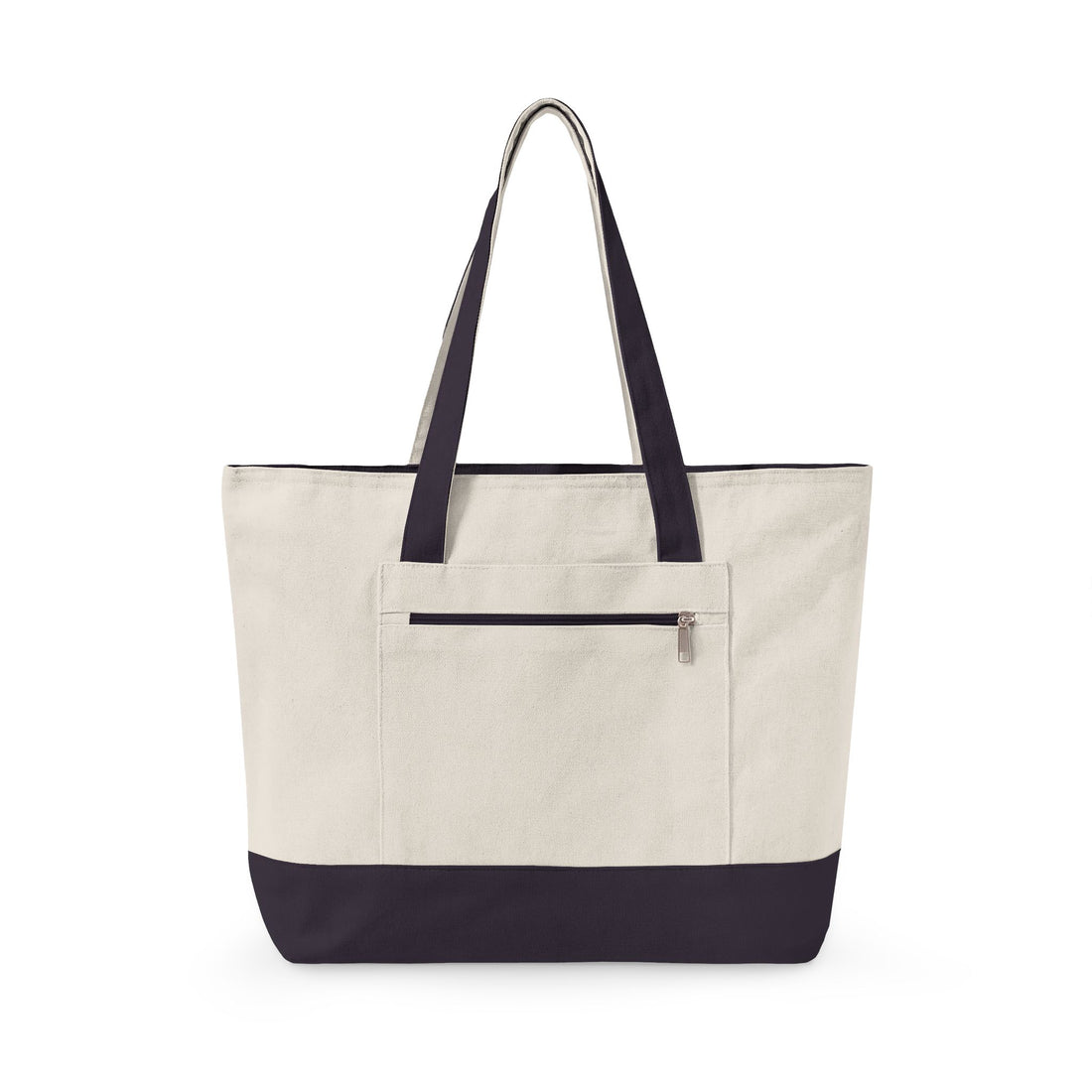 Forever Blessed Zippered Canvas Tote