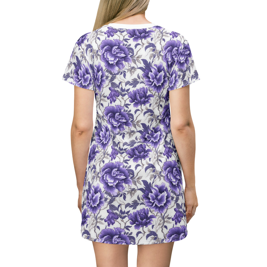 Indira Floral T-Shirt Dress