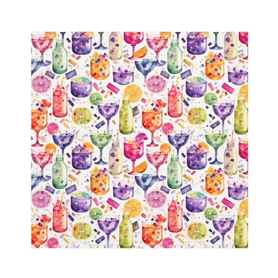 Cocktail Soiree Confetti Napkins