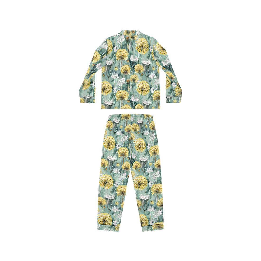 Dandy Lady Women's Luxury Satin Pajamas (AOP)