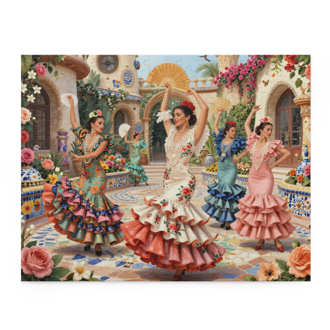 Spanish Flamenco Dancers Puzzle (120, 252, 500-Piece)