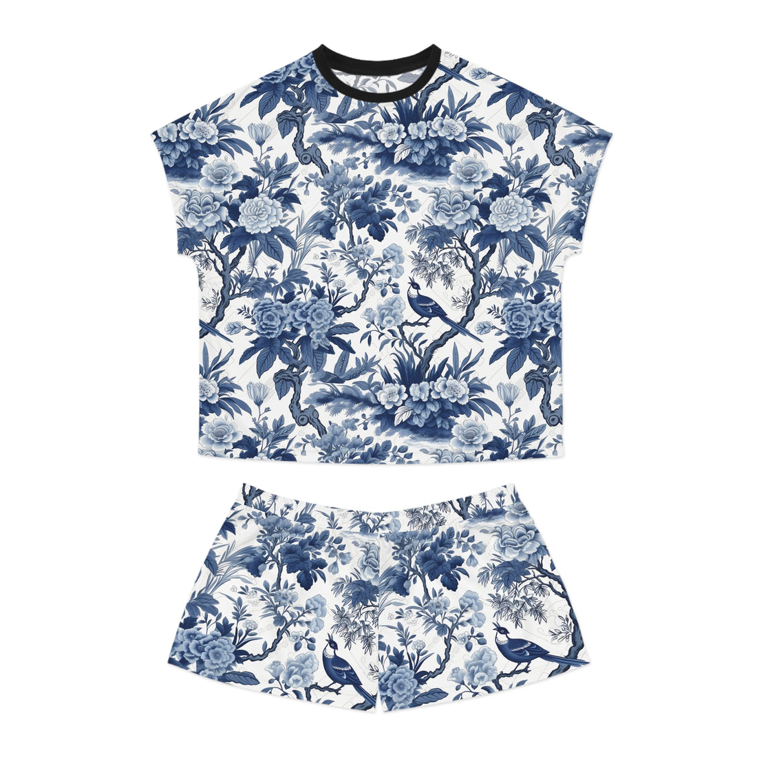 Chinoiserie Women's Short Pajama Set