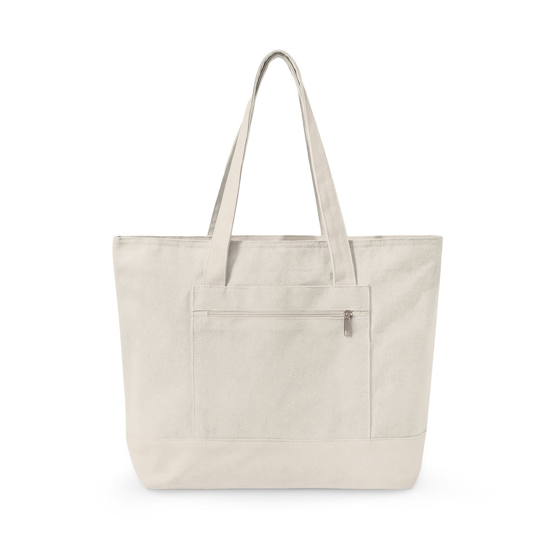 Forever Blessed Zippered Canvas Tote