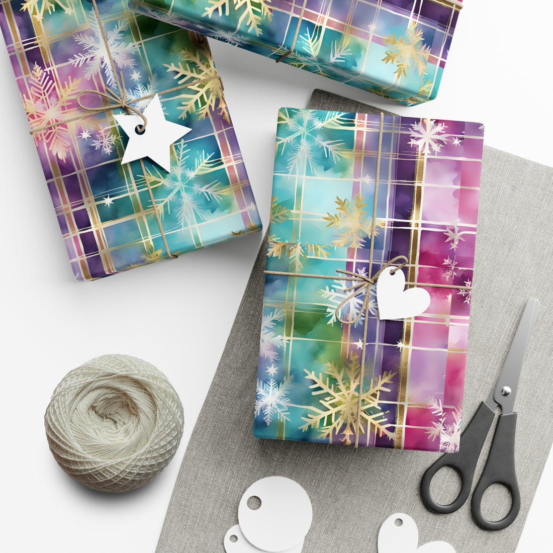 Whimsical Colors Gift Wrap Papers