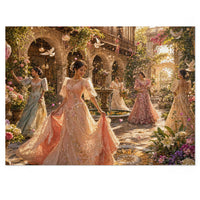 Maria Clara Garden Walk Jigsaw Puzzle with Tin (252, 500, 1000 pieces)