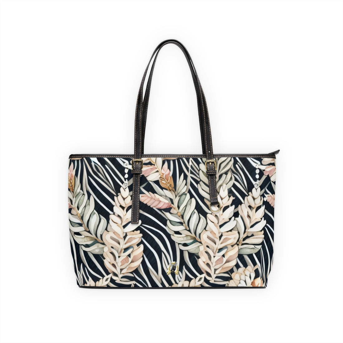 Zebra Pampas Elegance Shoulder Bag