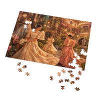 Filipiniana Courtyard Promenade Jigsaw Puzzle with Tin (252, 500, 1000 pieces)
