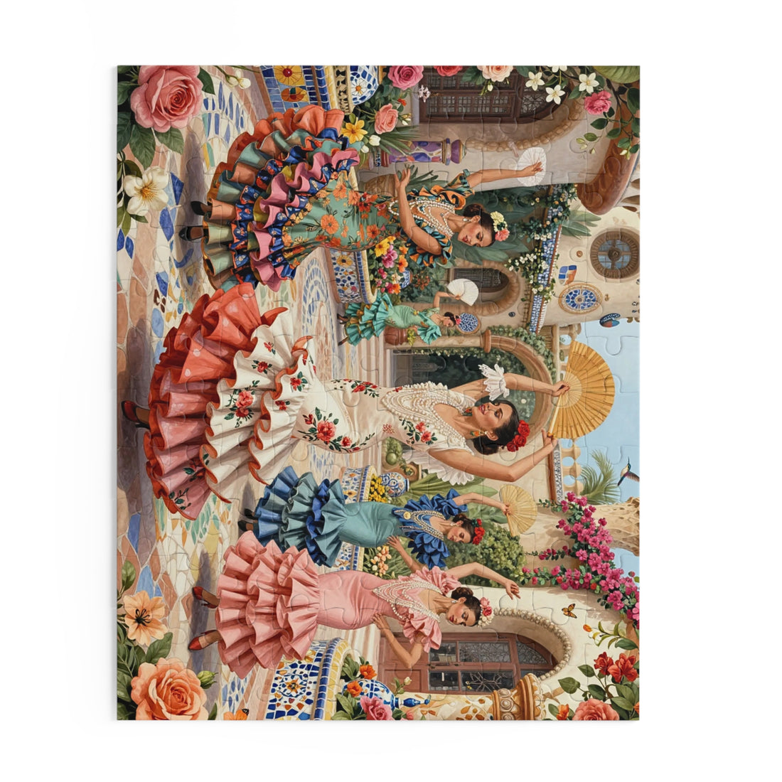 Spanish Flamenco Dancers Puzzle (120, 252, 500-Piece)