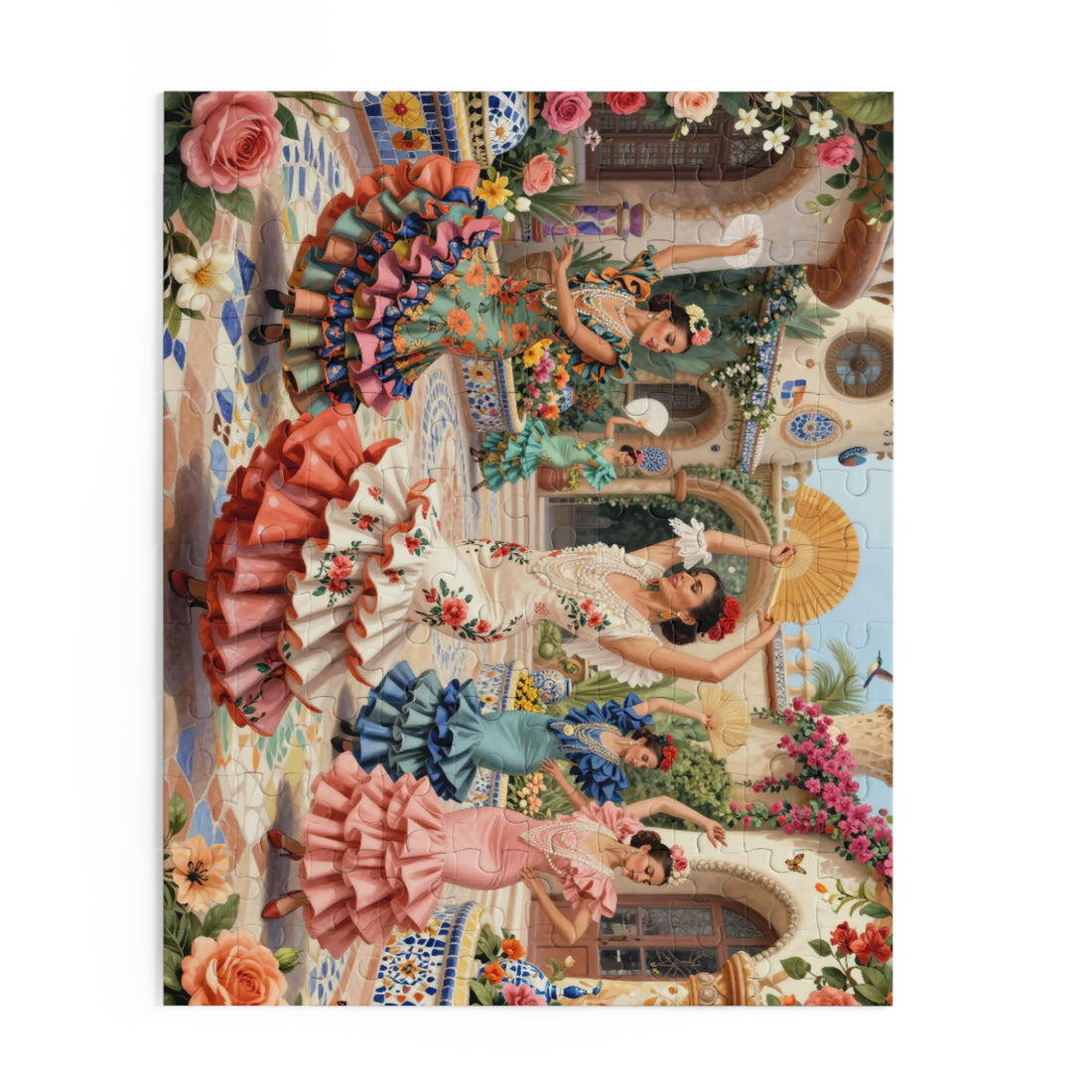 Spanish Flamenco Dancers Puzzle (120, 252, 500-Piece)