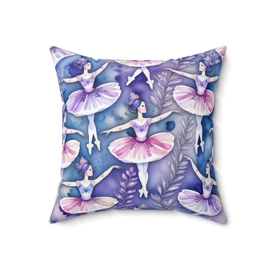 Sugar Plum Ballerina Inspired Pillows from Yumigara with Wisteria