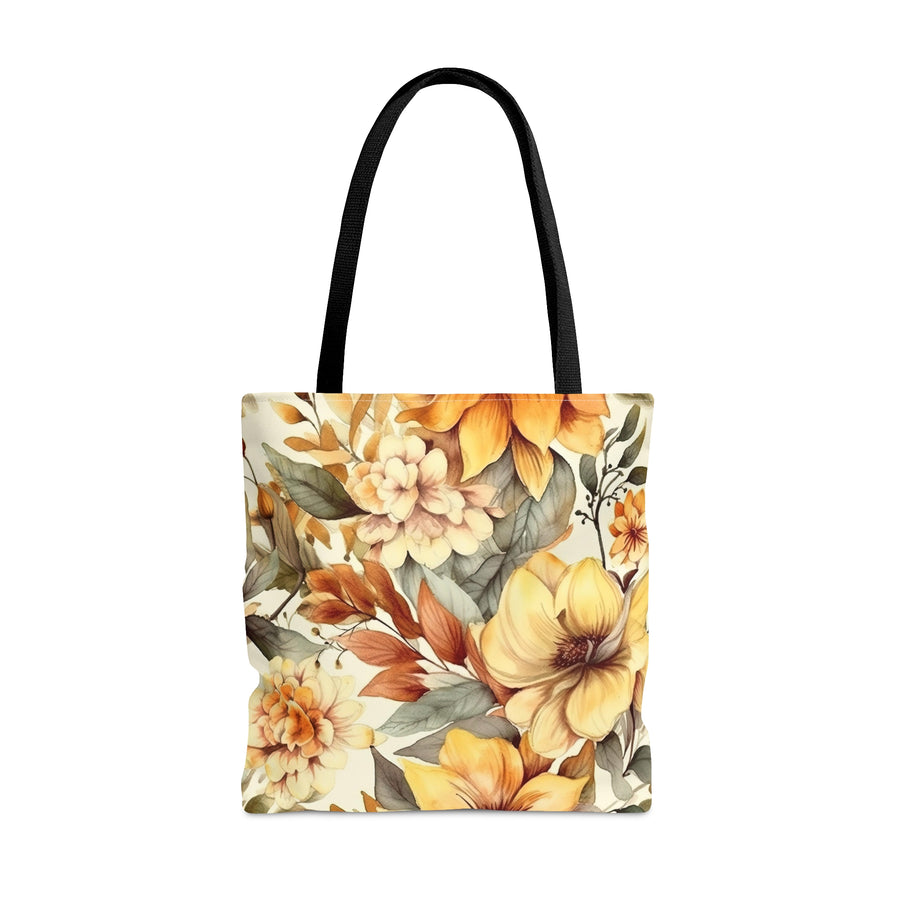 Sunny Colors Floral Tote Bag