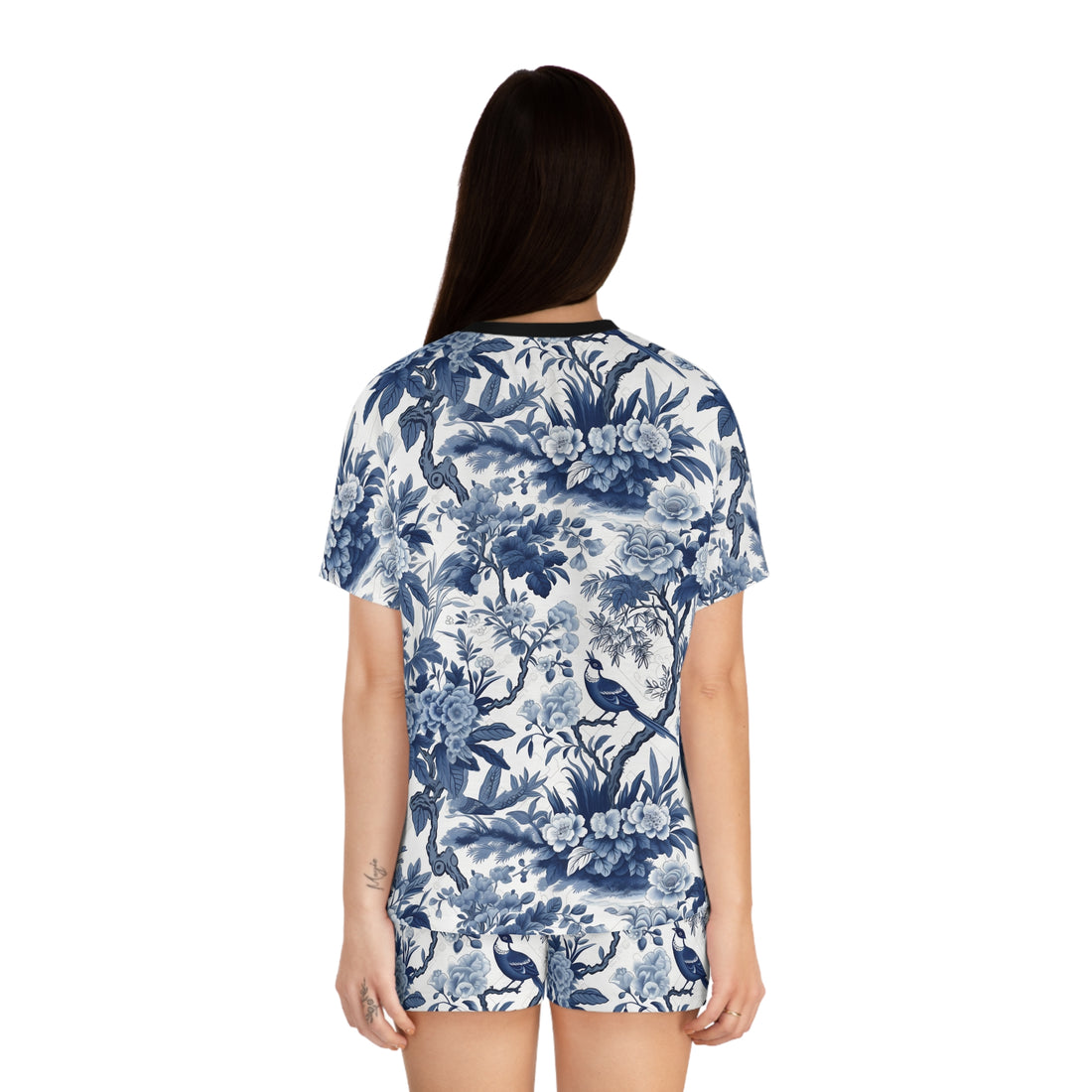 Chinoiserie Women's Short Pajama Set