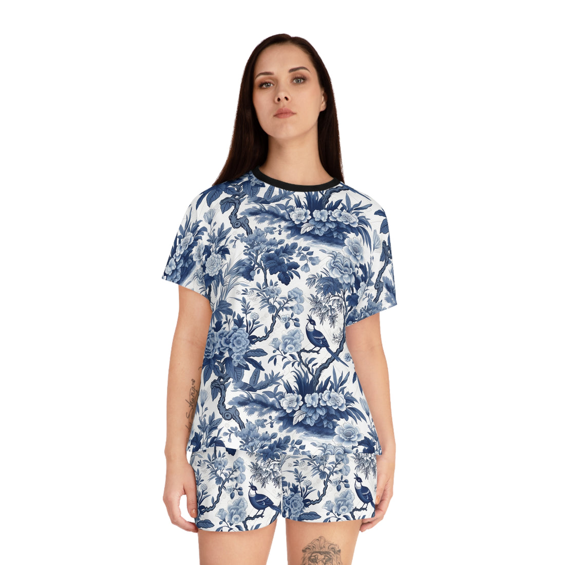 Chinoiserie Women's Short Pajama Set