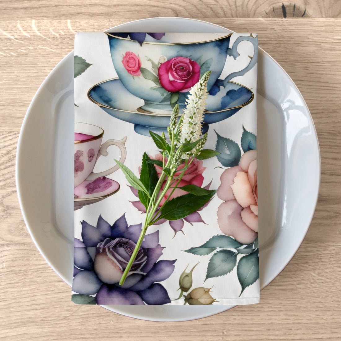 English Afternoon Break Table Napkins