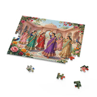 Indian Sari Garden Puzzle (120, 252, 500-Piece)