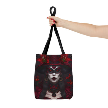 Witch Lilia Halloween Adult Trick or Treat Loot Tote Bag (AOP)