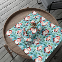 Santa Baby Satin Gift Wrap Papers