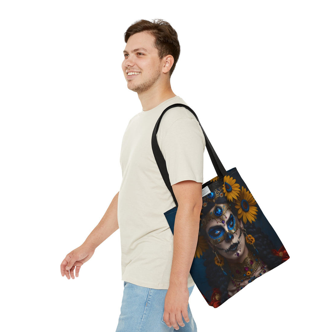 Soledad Dia De Las Muertes Halloween Adult Trick or Treat Tote Bag