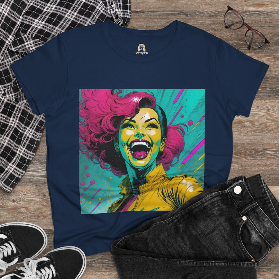 Pure Bliss Billie Women's Midweight Cotton Tee