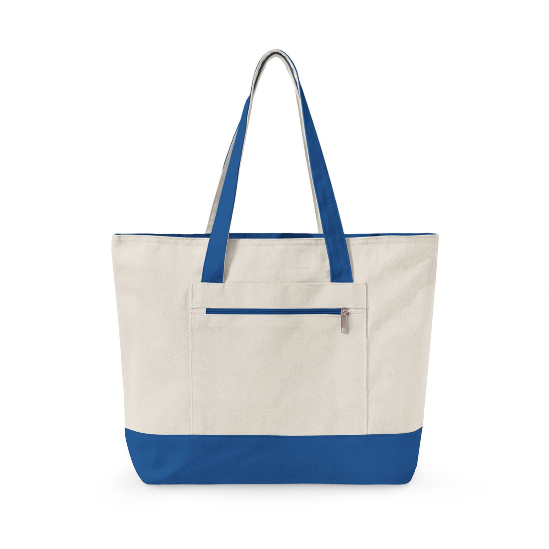 Forever Blessed Zippered Canvas Tote