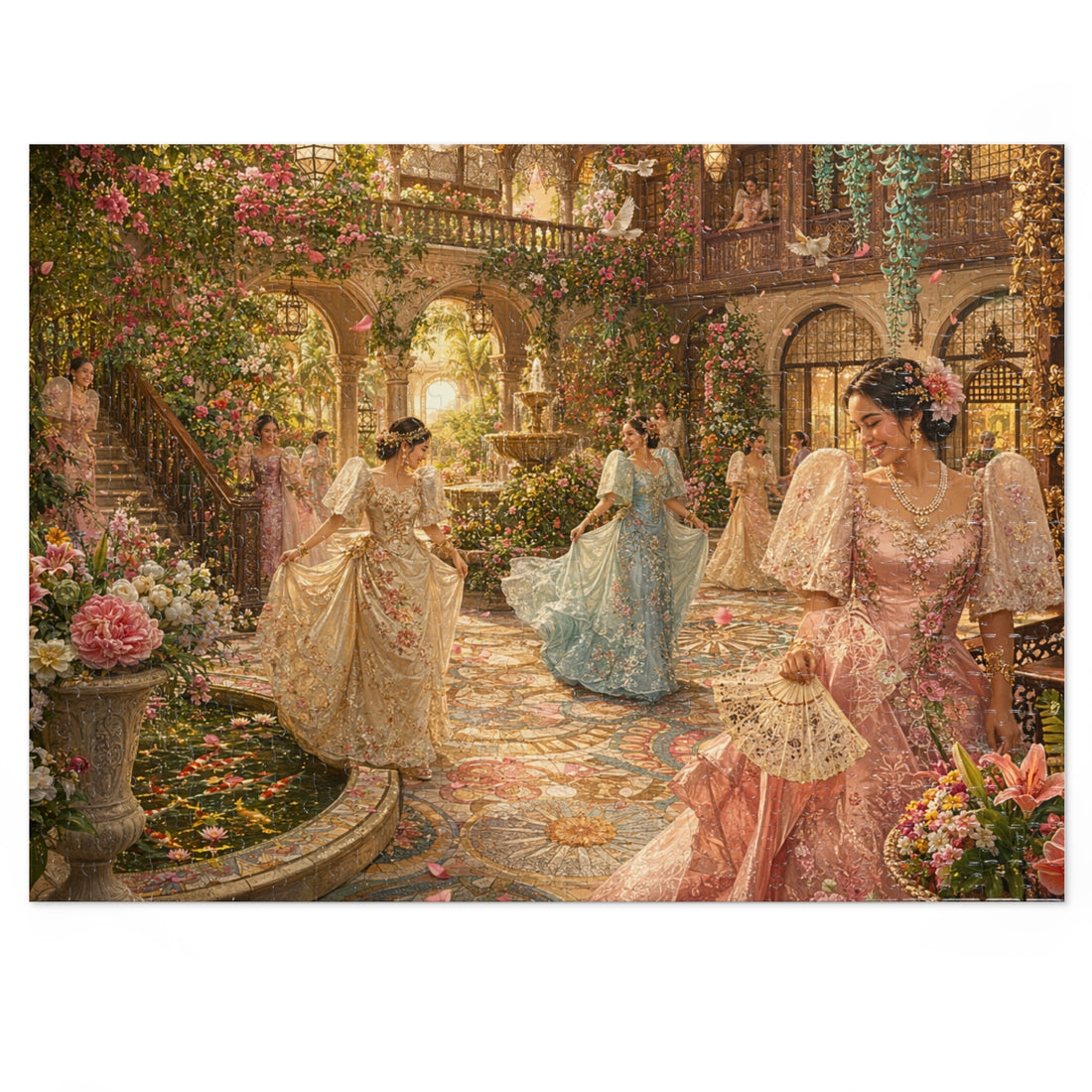 Blissful Binibinis Jigsaw Puzzle with Tin (252, 500, 1000 pieces)
