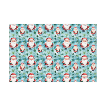 Santa Baby Satin Gift Wrap Papers