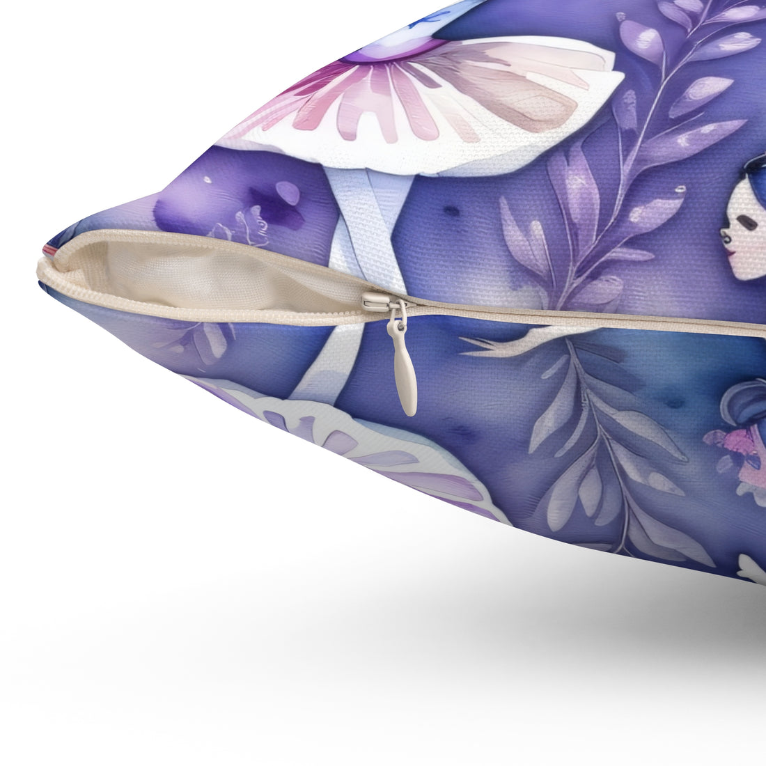 Sugar Plum Ballerinas Spun Polyester Square Pillow