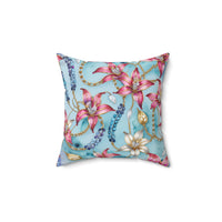 Stargazer Serenity Wisteria Spun Polyester Square Pillow